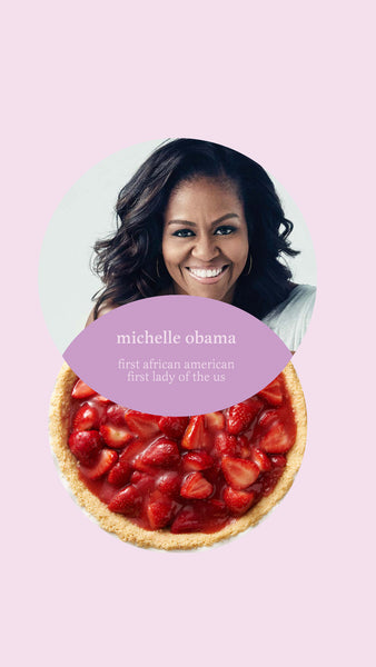 a worthy twist on Michelle Obama's fave strawberry pie