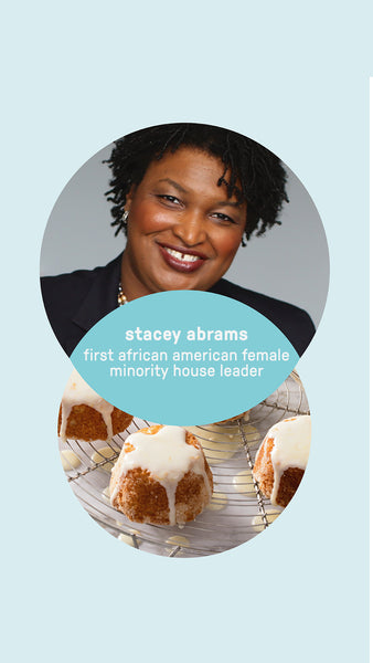 Stacey Abrams love of tea with a worthy twist!